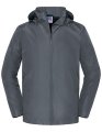 Heren Softshell Jas Russell Essential Weather 0R416M0 Iron Grey